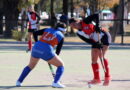 Momento de definiciones en el hockey acción