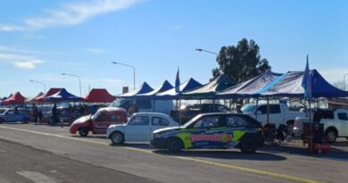 Fiesta fierrera en el Autódromo Ciudad de San rafael
