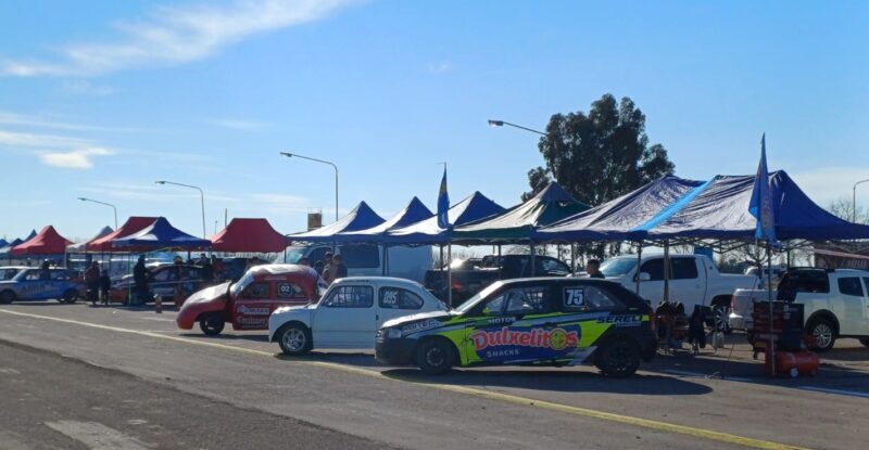 Fiesta fierrera en el Autódromo Ciudad de San rafael