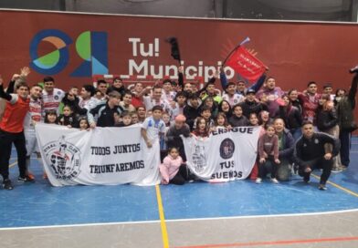 Tres ascensos en el futsal local, Gladiadores, Cuadro Nacional «B» y Pedal «B»
