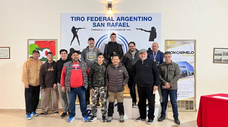 El Tiro Federal Argentino de San Rafael tuvo su primer torneo de PCP