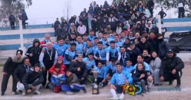 El distrito de Goudge está de fiesta, el «Celeste» ganó y es campeón después de más de 6 décadas