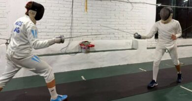 Se disputó el campeonato mendocino de esgrima en nuestra ciudad