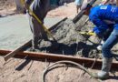 Comenzaron los trabajos para un nuevo playón deportivo en el club San Luis