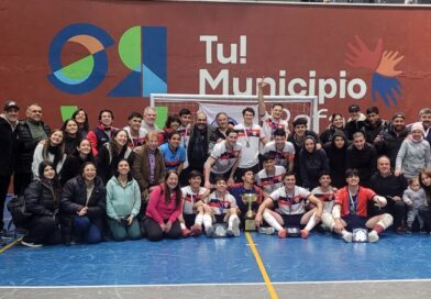 Regatas campeón de la Copa de Oro de futsal