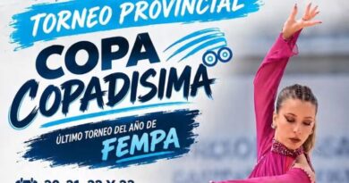 Torneo provincial de patinaje artístico en San Rafael